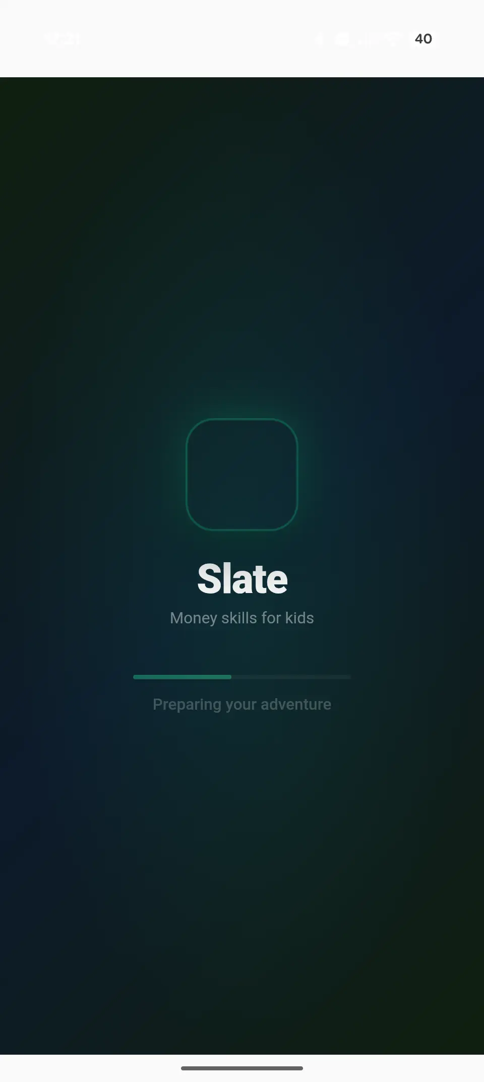 Slate Loading Screen